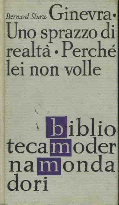 Ginevra - Uno sprazzo di realtà - Perché lei non …