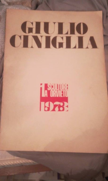 GIULIO CINIGLIA, PRIMA ESPOSIZIONE INTERNAZIONALE DI SCULTURA ALL'APERTO