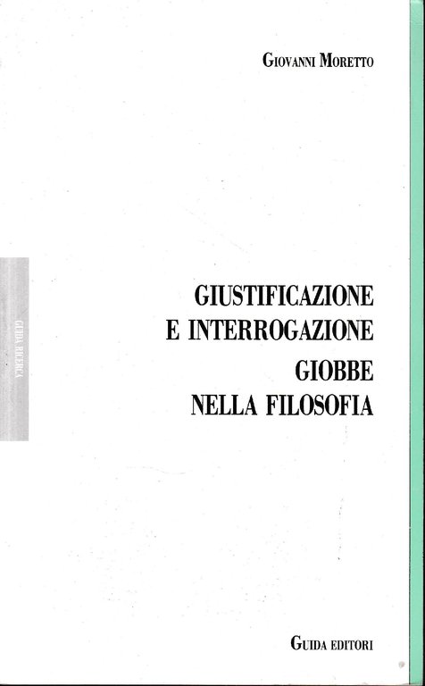 Giustificazione e interrogazione : Giobbe nella filosofia