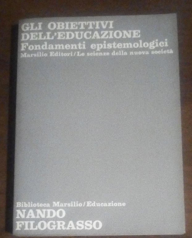 Gli obiettivi dell'educazione