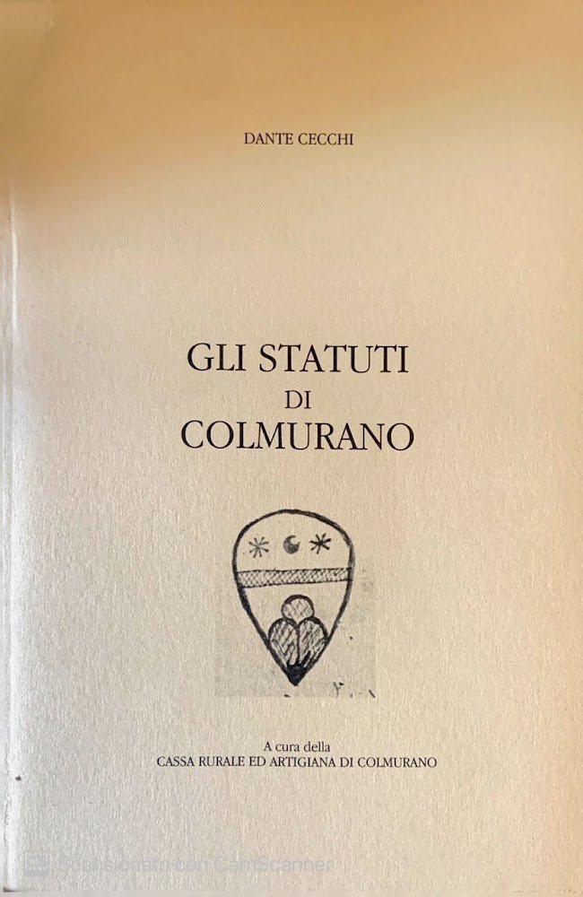 Gli statuti di Colmurano