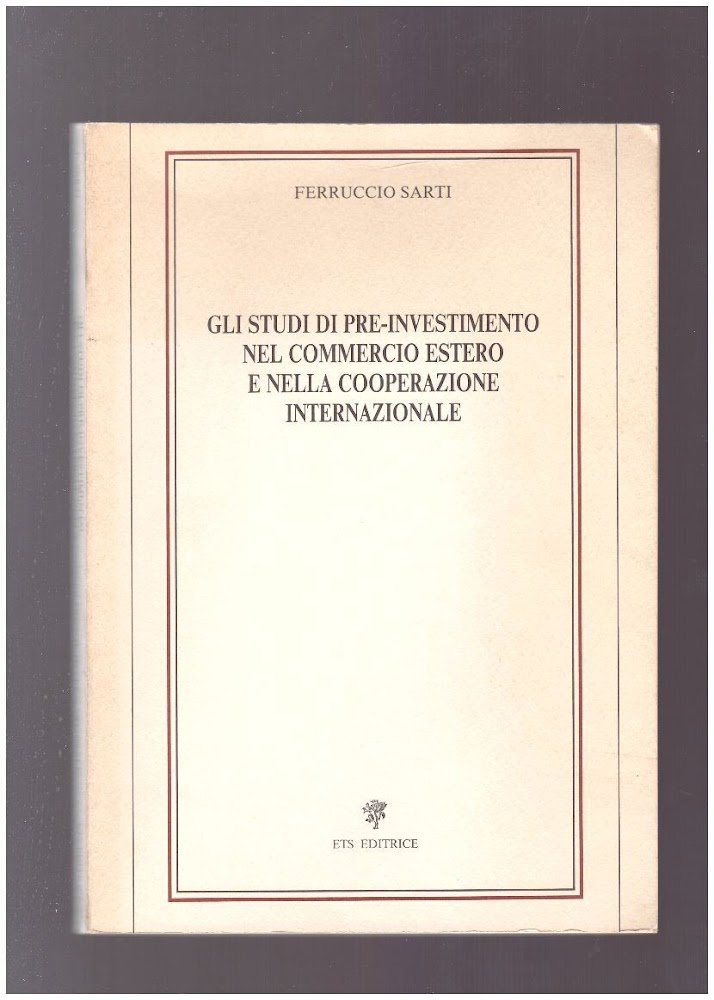 Gli studi di pre-investimento nel commercio estero e nella cooperazione … | Immagine principale