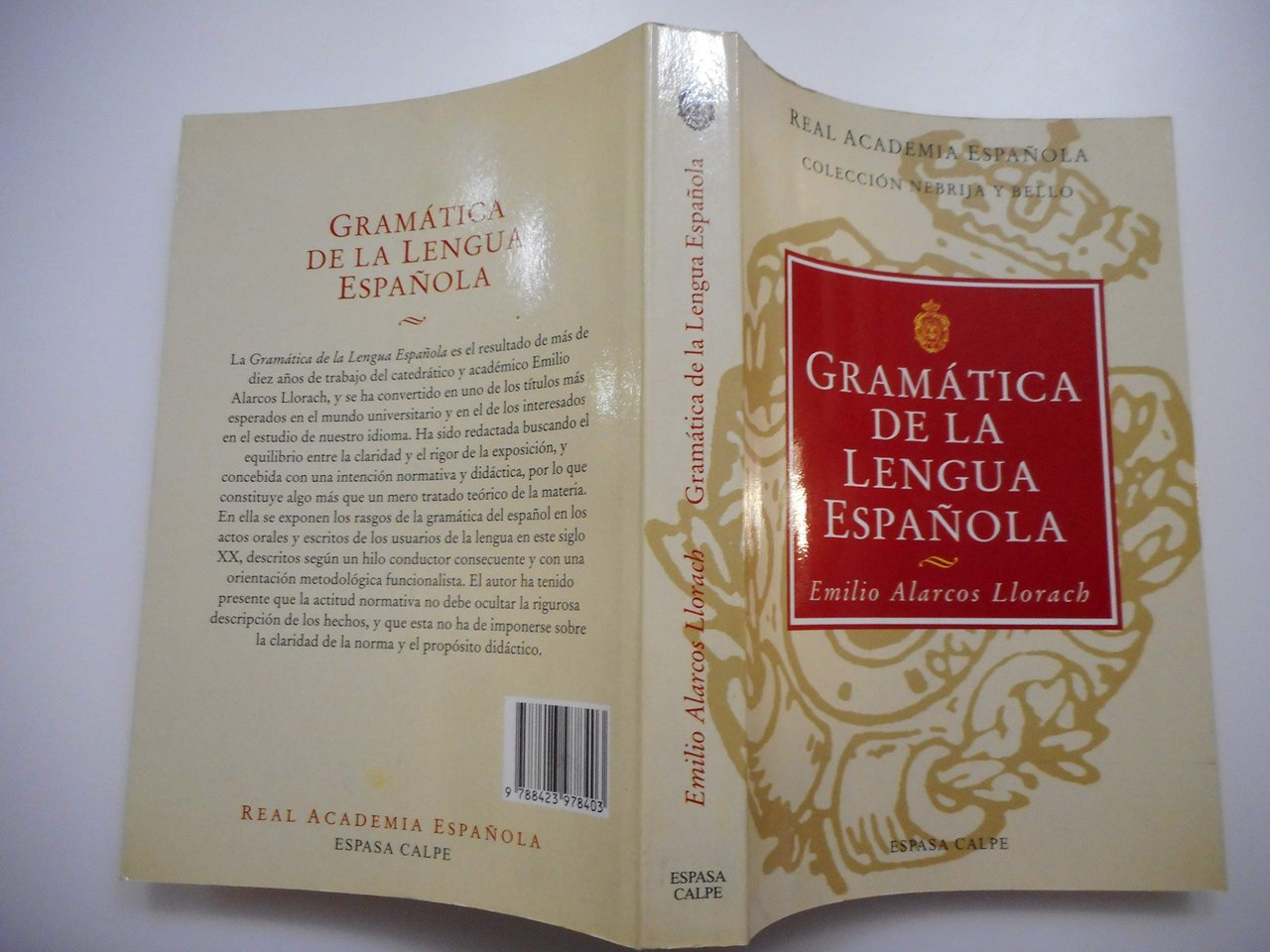 Gramatica de la lengua espanola | Immagine principale