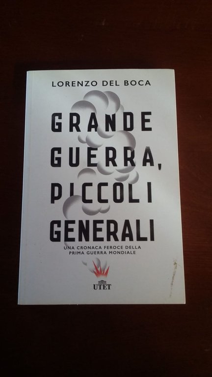 Grande guerra,piccoli generali.Una cronaca feroce della prima guerra mondiale.