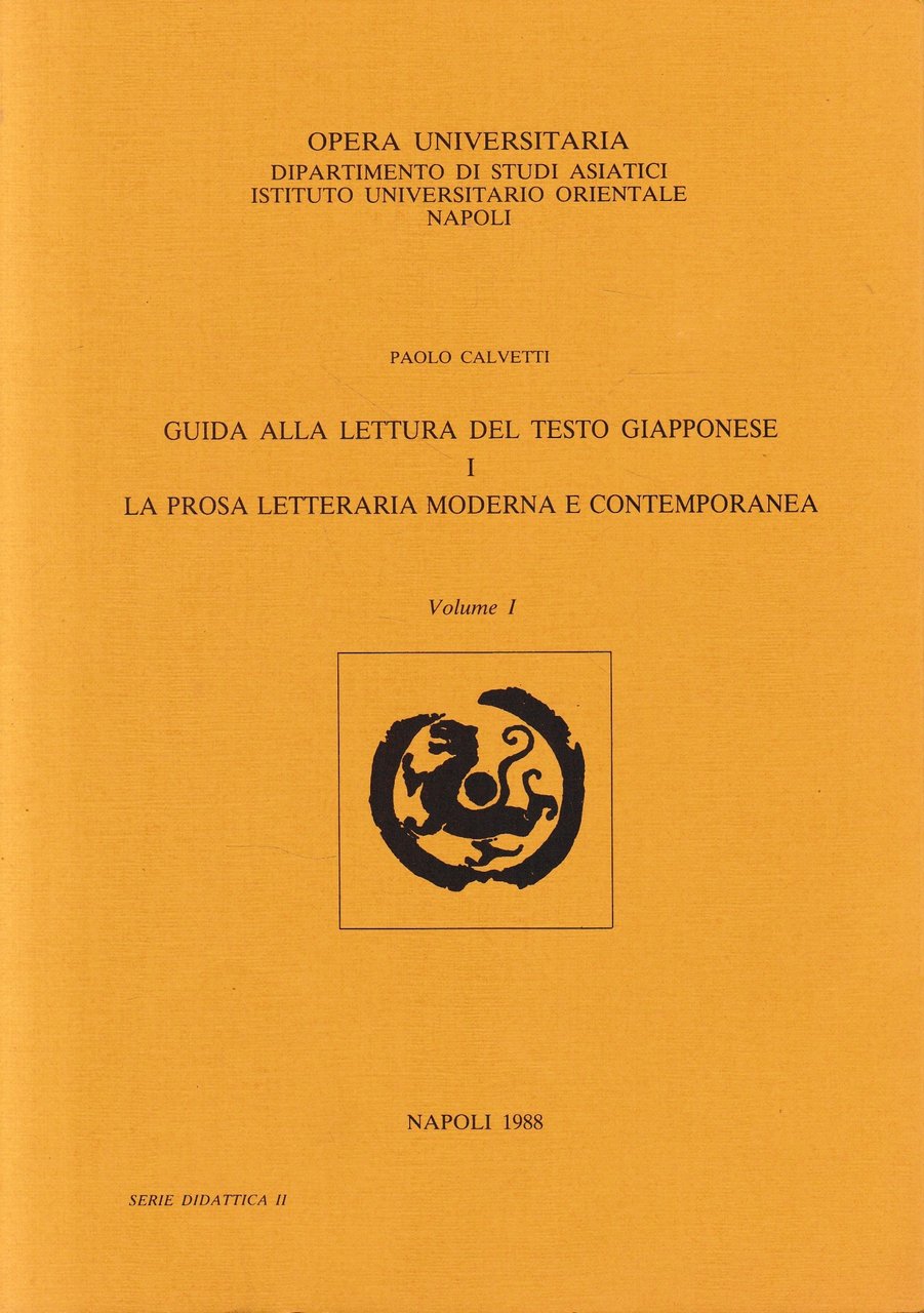 GUIDA ALLA LETTURA DEL TESTO GIAPPONESE - LA PROSA LETTERARIA …