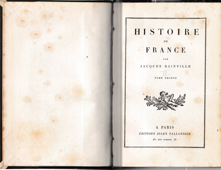 Histoire de France, tomo II^ | Immagine Gallery 3