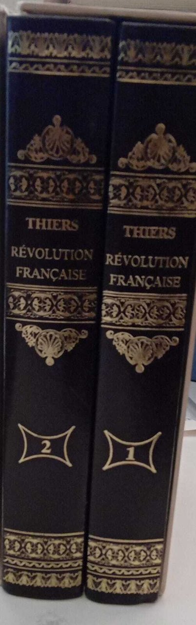 Histoire de la revolution francaise (2 volumi) ristampa anastatica dell'edizione … | Immagine principale