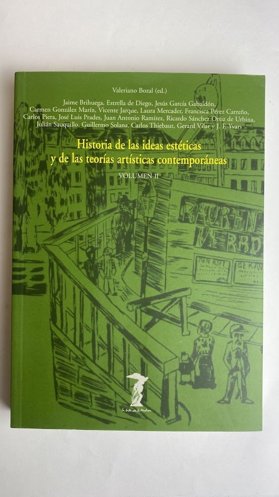 Historia de las ideas estéticas y de las teorías artísticas …