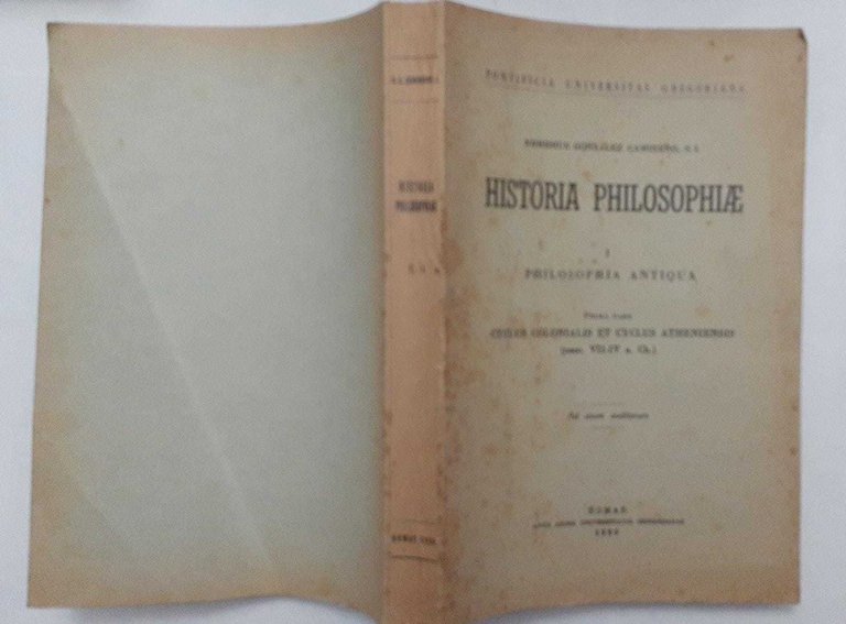 Historia Philosophiae Volume1. Philosophia Antiqua. Prima Pars. Cyclus Colonialis Et … | Immagine Gallery 2