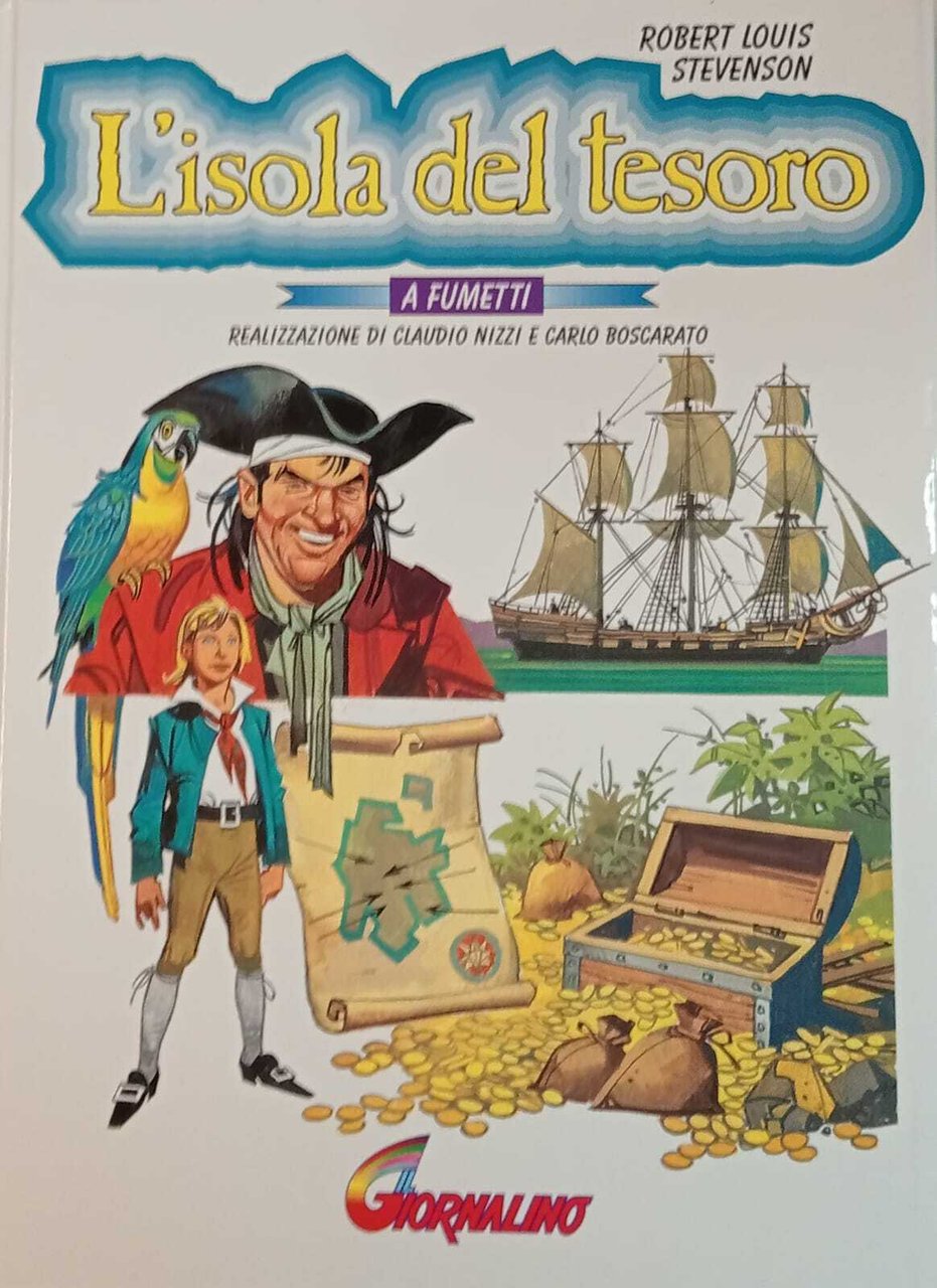 I classici a fumetti. L'isola del tesoro. | Immagine principale