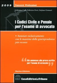 I codici civile e penale. Per l'esame di avvocato. | Immagine principale