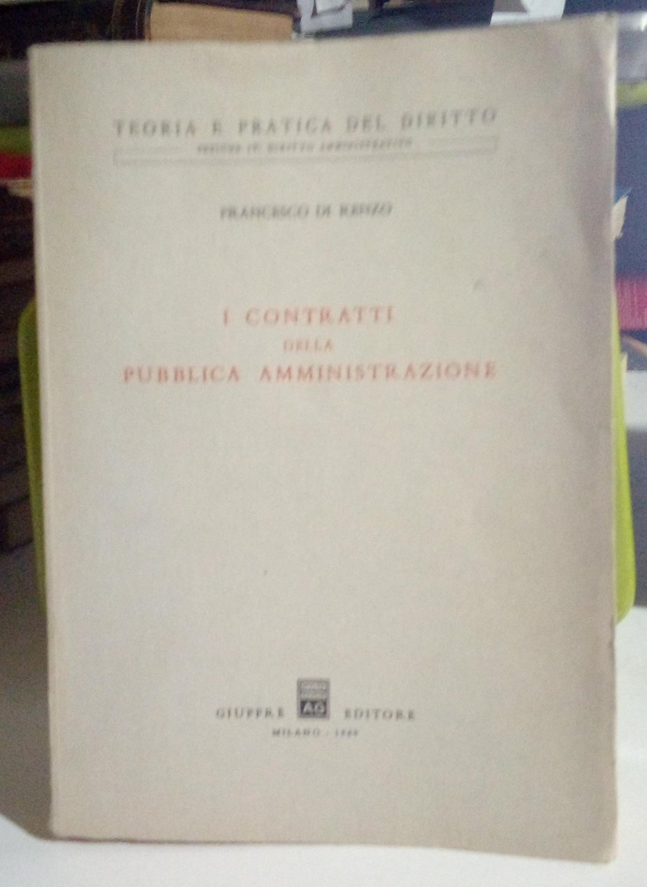 I contratti della pubblica amministrazione. | Immagine principale