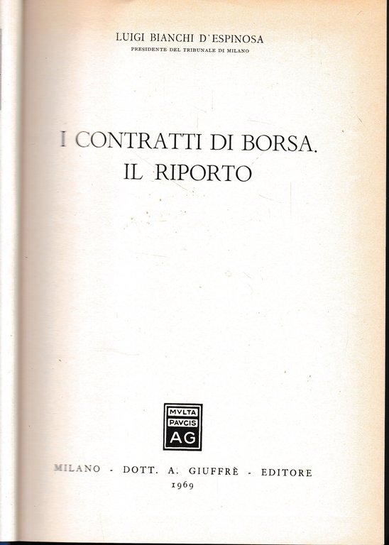 I contratti di borsa. Il riporto | Immagine Gallery 2