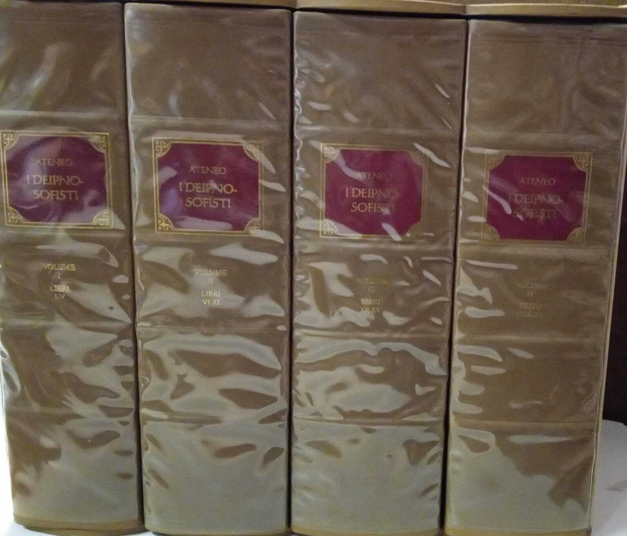I deipnosofisti. I dotti a banchetto (4 volumi)