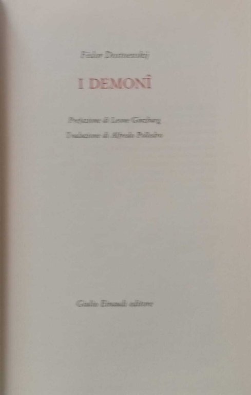 I Demoni
