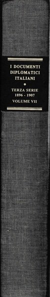 I documenti diplomatici italiani. Terza serie: 1896-1907. Vol. VII | Immagine Gallery 2