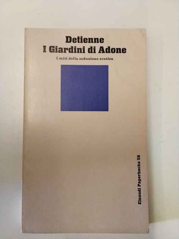 I giardini di Adone. I miti della seduzione erotica. | Immagine principale