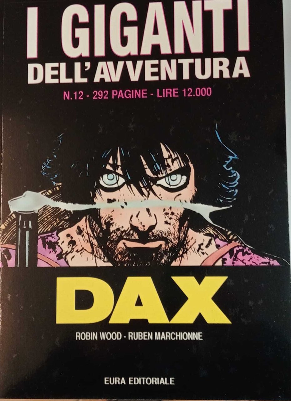 I giganti dell'avventura n. 12. Dax.