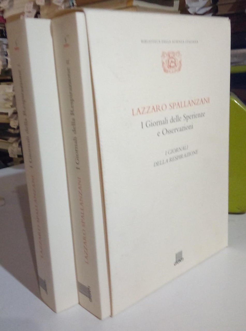 I Giornali delle Sperienze e Osservazioni. I Giornali della respirazione. …