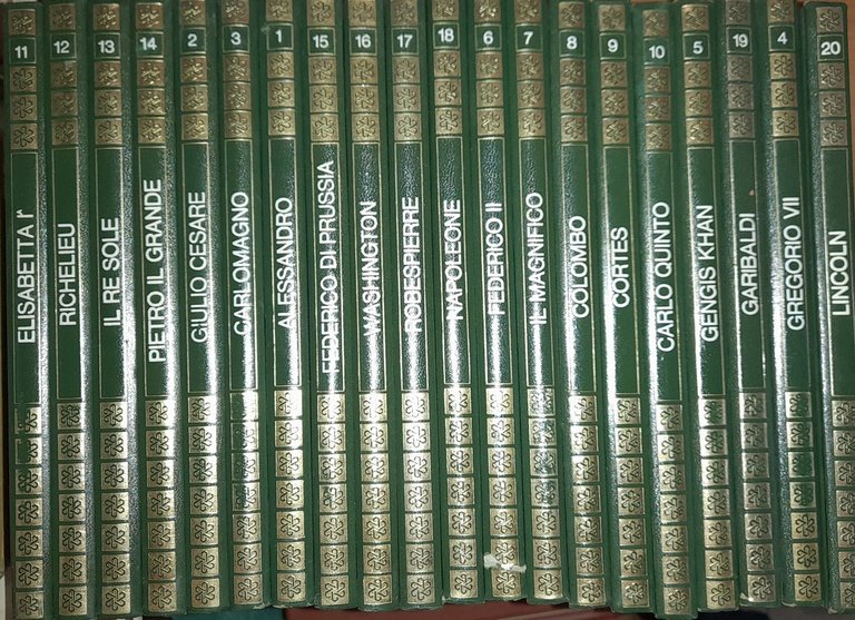 I grandi della storia (20 volumi)