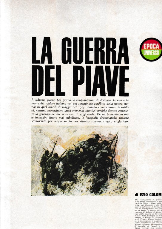 I grandi documenti di Epoca