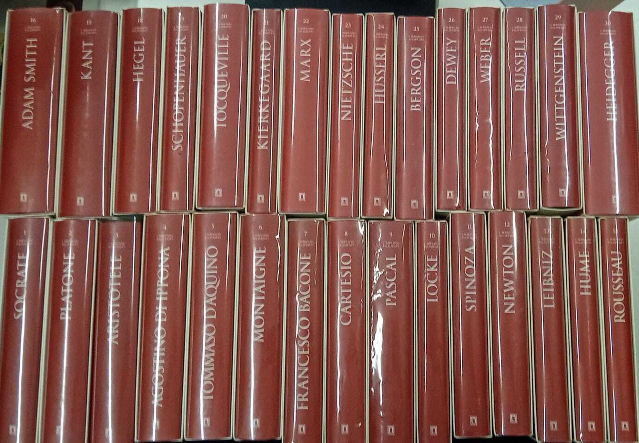 I grandi filosofi (30 volumi) | Immagine principale