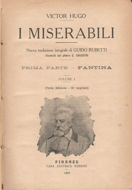 I Miserabili, Volume I, II, III, IV, V