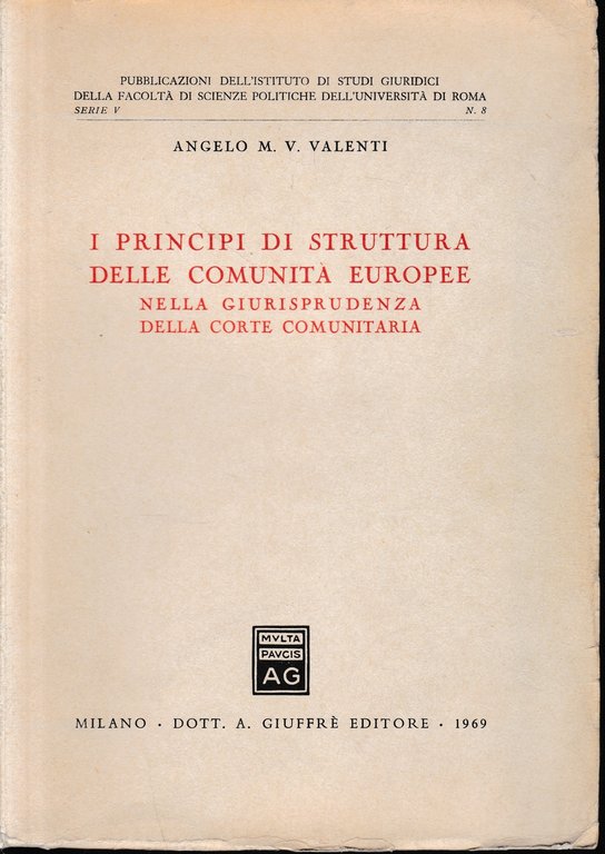 I principi di struttura delle Comunità Europee nella giurisprudenza della … | Immagine Gallery 2