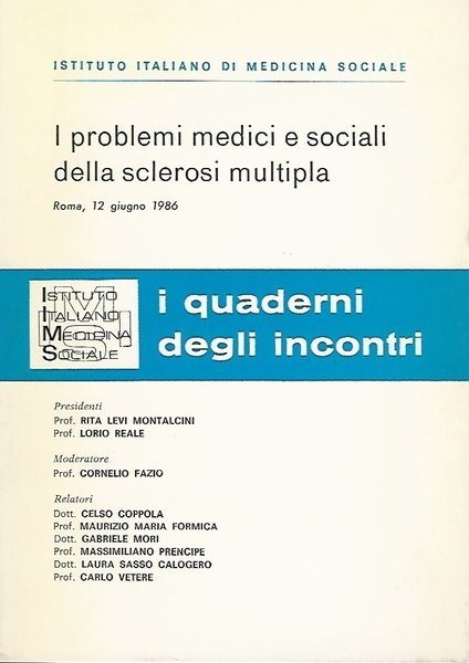 I PROBLEMI MEDICI E SOCIALI DELLA SCLEROSI MULTIPLA | Immagine Gallery 2
