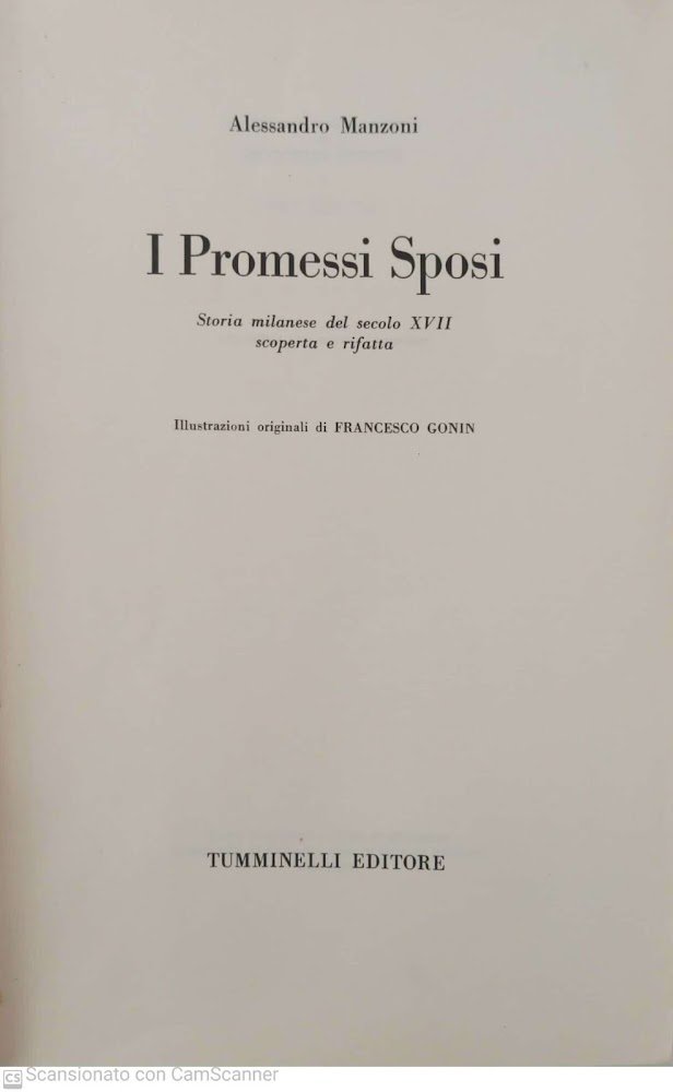 I promessi sposi
