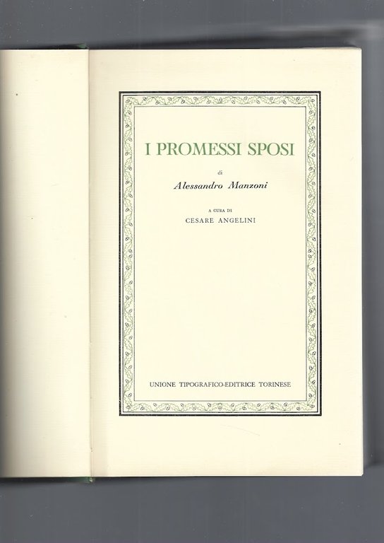 I PROMESSI SPOSI