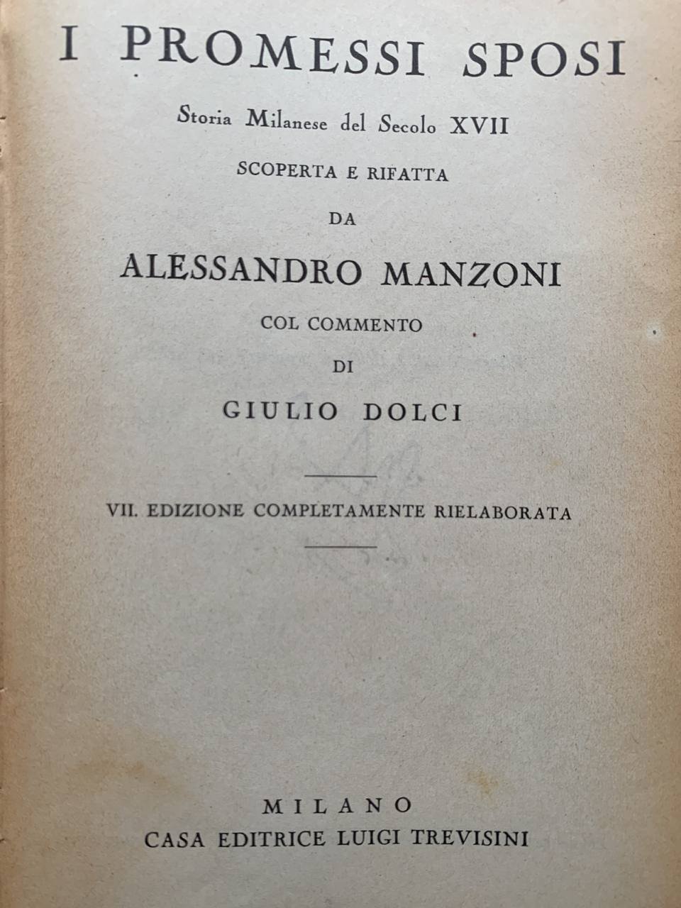 I promessi sposi