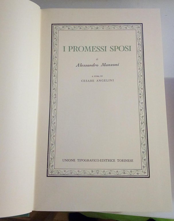 I promessi sposi.