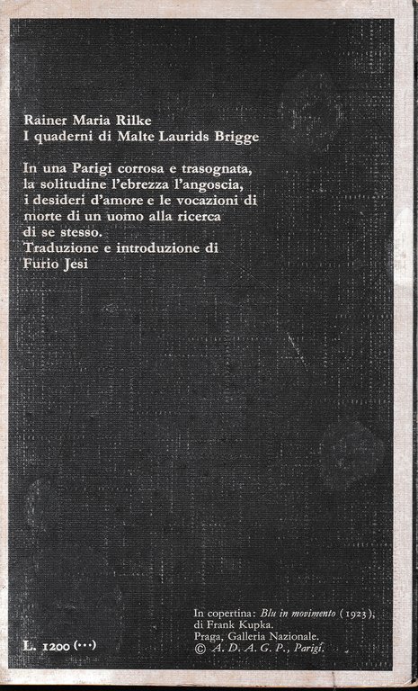 I quaderni di Malte Laurids Brigge