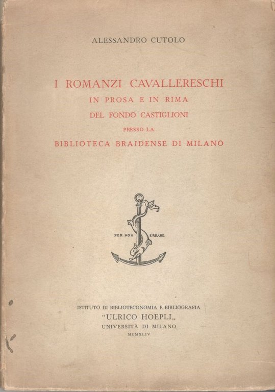 I romanzi cavallereschi in prosa e in rima del fondo … | Immagine Gallery 3