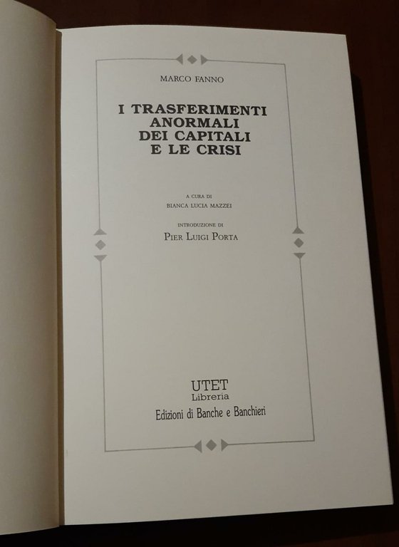I trasferimenti anormali di capitali e le crisi | Immagine Gallery 3