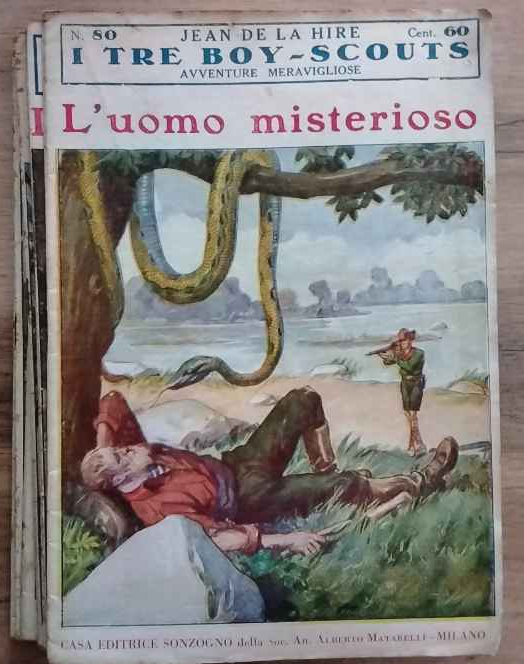 I tre boy-scouts. Avventure meravigliose. Vol.dal n.71 al n.80 | Immagine principale