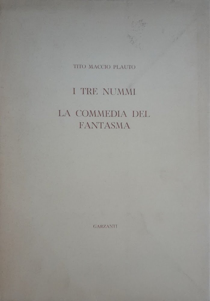 I tre nummi. La commedia del fantasma (otto tavole di …