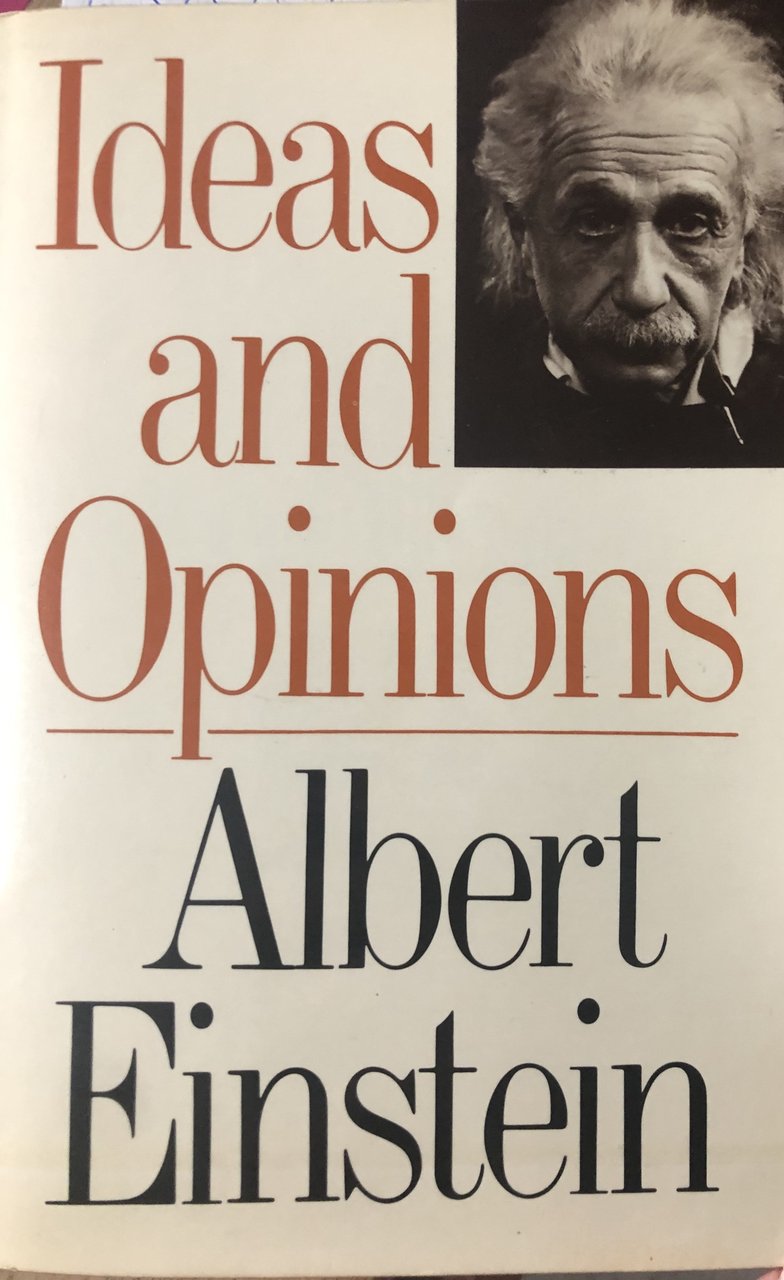 Ideas and Opinions. | Immagine principale