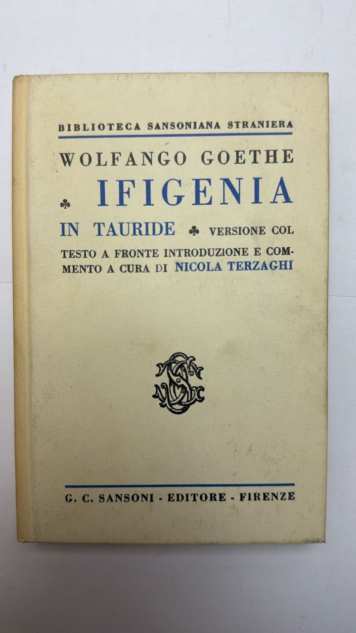 Ifigenia. In tauride | Immagine principale