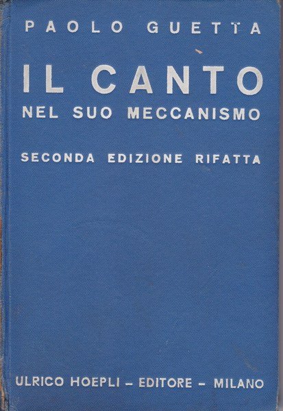 Il canto nel suo meccanismo | Immagine Gallery 2