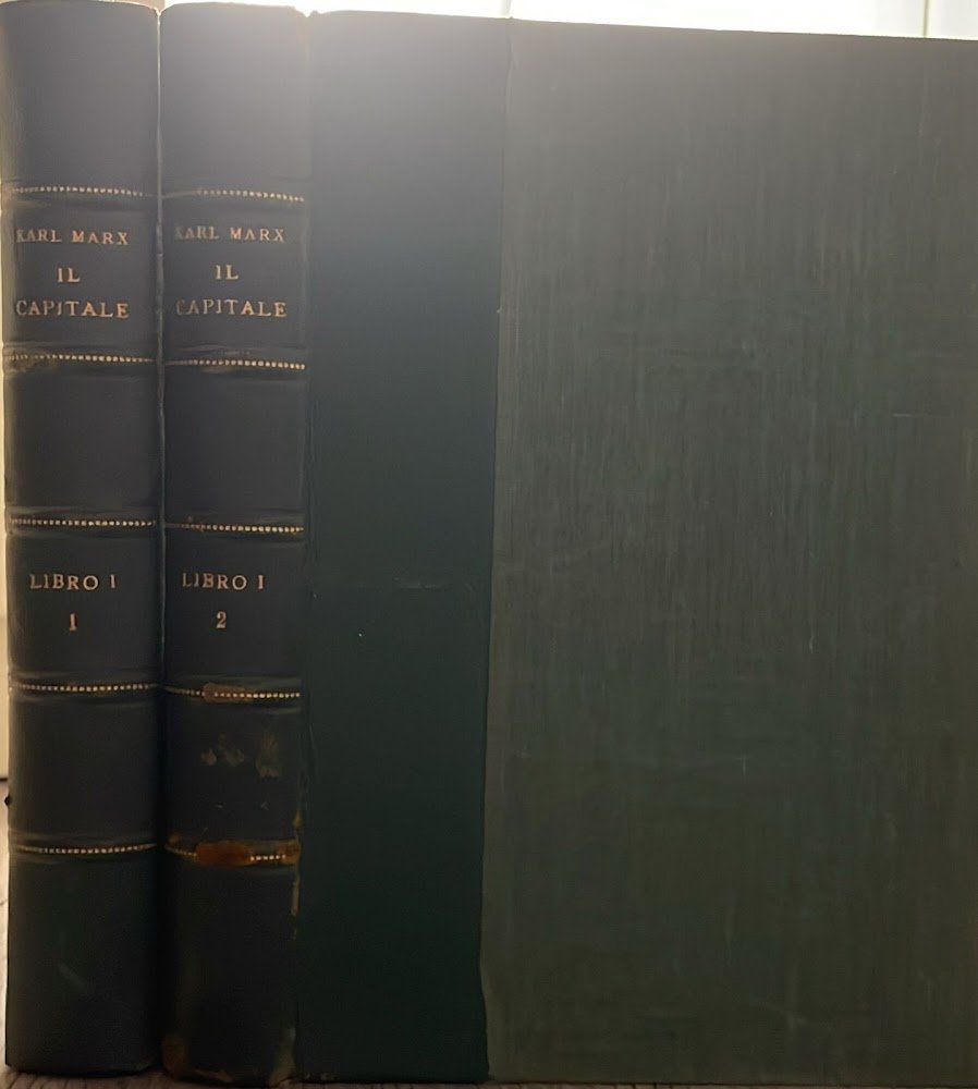 Il Capitale. Critica dell'economia politica. Libro 1 volumi I-II