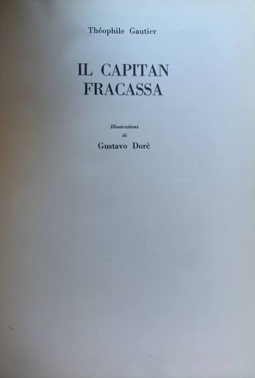 Il capitan Fracassa