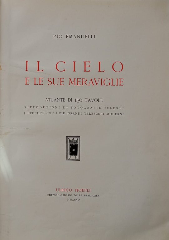 Il cielo e le sue meraviglie