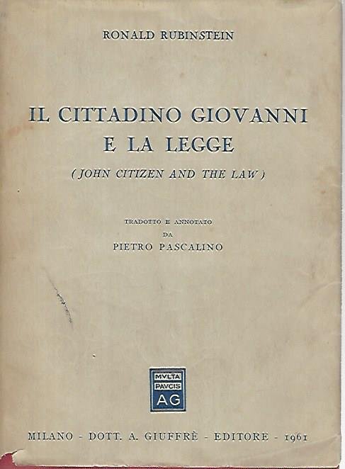 Il cittadino Giovanni e la legge | Immagine Gallery 2