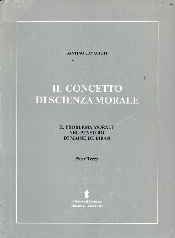 Il concetto di scienza morale. Il problema morale nel pensiero … | Immagine Gallery 2