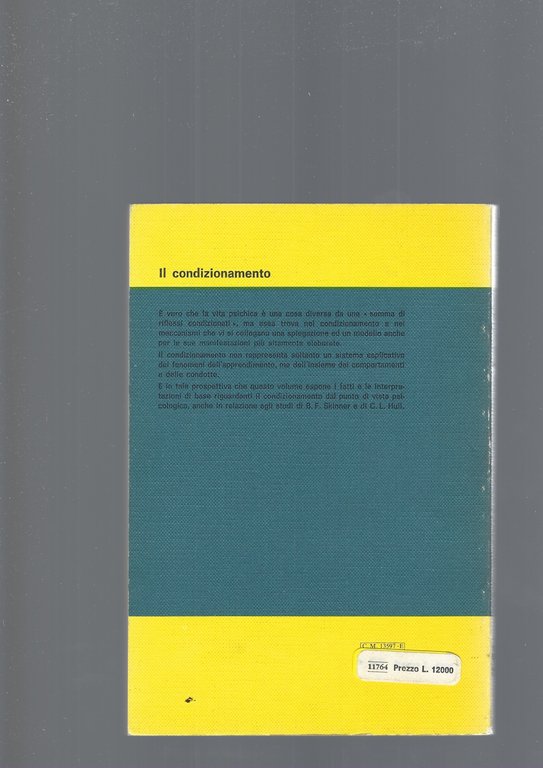 IL CONDIZIONAMENTO