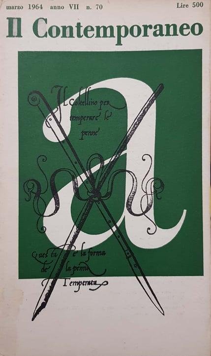 Il contemporaneo. Marzo 1964, anno VII n.70