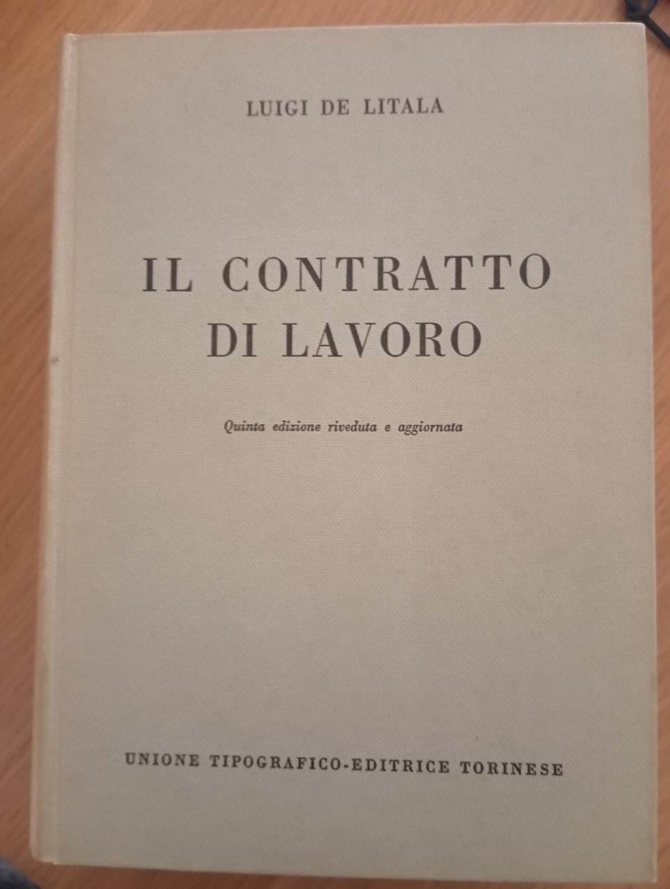 Il contratto di lavoro