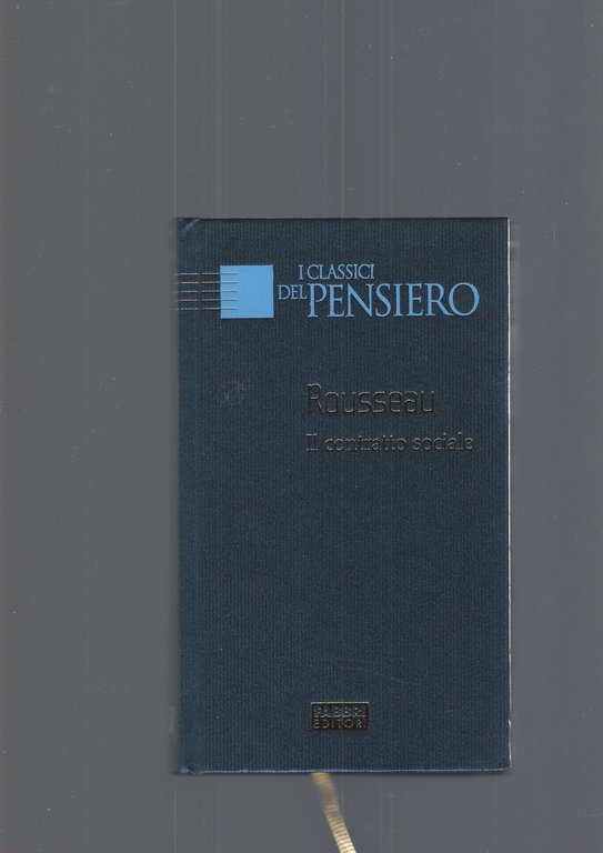 IL CONTRATTO SOCIALE